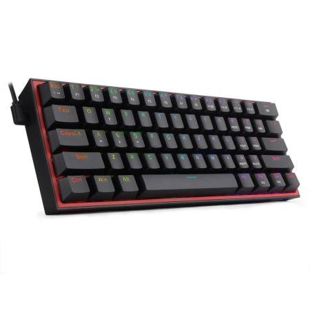 Redragon Fizz Pro K616-RGB Кабелна/Bluetooth v5.0/2.4GHz RGB механична геймърска клавиатура