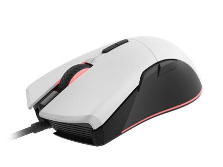 Genesis Gaming Mouse Krypton 290 6400 DPI RGB Backlit With Software White