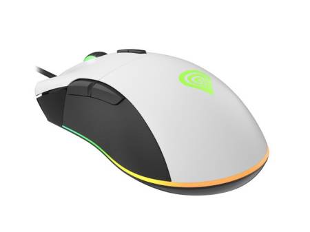 Genesis Gaming Mouse Krypton 290 6400 DPI RGB Backlit With Software White