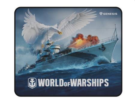Genesis Mouse Pad Carbon 500 M WOW Lighthing Edition 300x250 mm