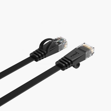 Orico PUG-C6B-50-BK Ethernet Patch/LAN Cat.6 кабел 5 метра