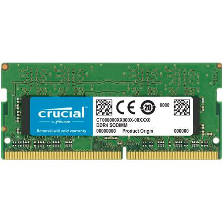 Памет за лаптоп CRUCIAL 32GB Single DDR4 3200MHz SODIMM CT32G4SFD832A