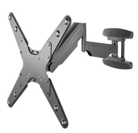 Neomounts wall mounted gas spring TV mount (3 pivots VESA 400x400)