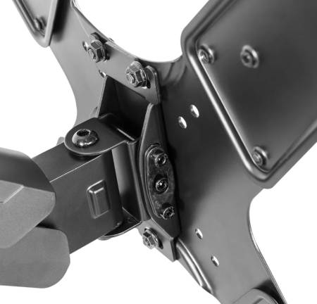 Neomounts wall mounted gas spring TV mount (3 pivots VESA 400x400)