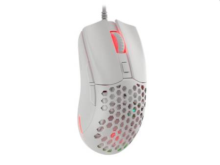 Genesis Gaming Mouse Krypton 8000DPI RGB Ultralight White PAW3333
