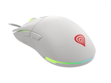 Genesis Gaming Mouse Krypton 8000DPI RGB Ultralight White PAW3333