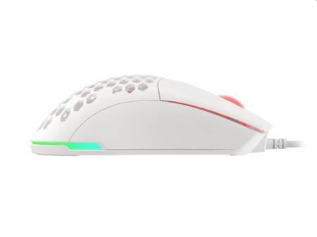 Genesis Gaming Mouse Krypton 8000DPI RGB Ultralight White PAW3333