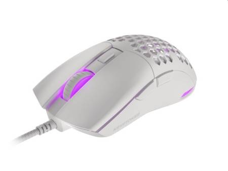 Genesis Gaming Mouse Krypton 8000DPI RGB Ultralight White PAW3333