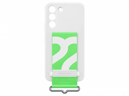 Samsung S22 S901 Silicone Cover with Strap