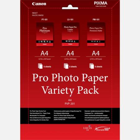 Canon Pro Photo Paper Variety Pack PVP-201