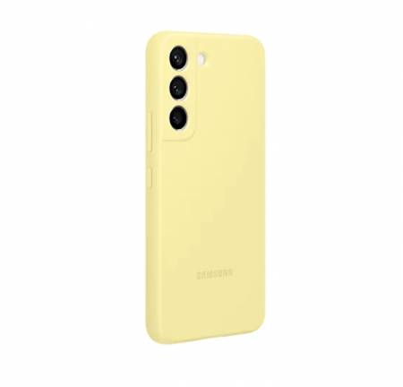 Samsung S22 G901 Silicone Cover Yellow