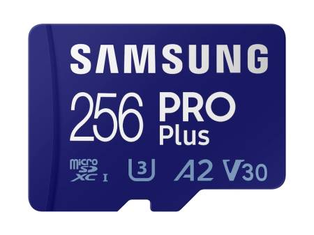 Samsung 256GB Micro SD PRO Plus + Reader