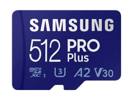 Samsung 512GB Micro SD PRO Plus + Reader