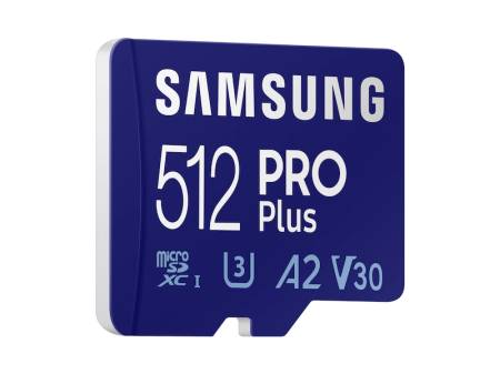 Samsung 512GB Micro SD PRO Plus + Reader