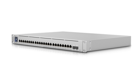 Комутатор Ubiquiti Enterprise 24 PoE с 2.5Gbps и SFP+ порта