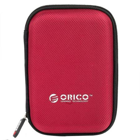 Защитно калъфче Orico PHD-25-RD за 2.5" HDD/SSD дискове червено