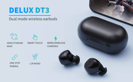 Слушалки Delux DT3 Earbuds True Wireless Bluetooth in-ear