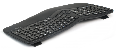 Клавиатура Delux GM902 безжична/Bluetooth черна с подсветка