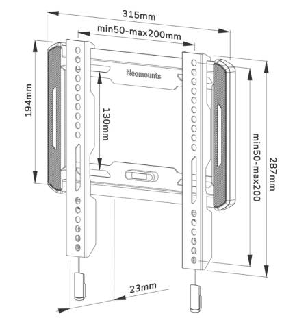 Neomounts Screen Wall Mount (fixed