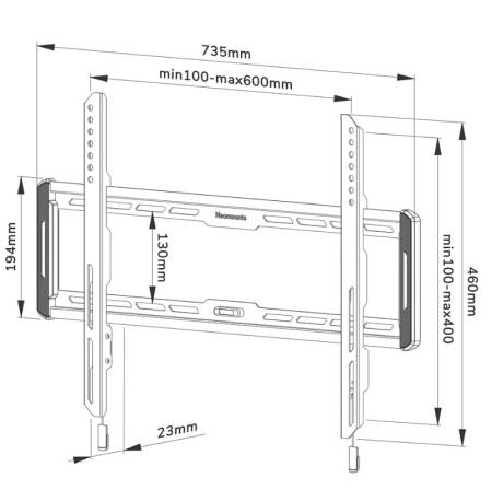 Neomounts Screen Wall Mount (fixed