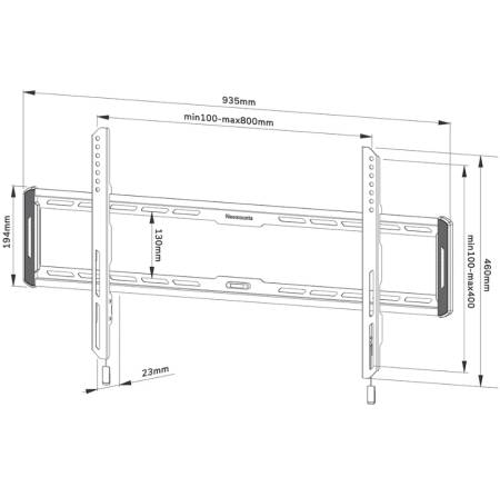 Neomounts Screen Wall Mount (fixed