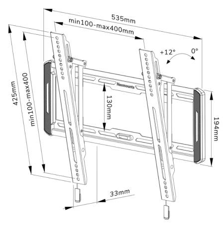 Neomounts Screen Wall Mount (tilt