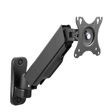 Neomounts wall mounted gas spring monitor arm (2 pivots VESA 100x100)