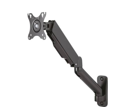 Neomounts wall mounted gas spring monitor arm (3 pivots VESA 100x100)