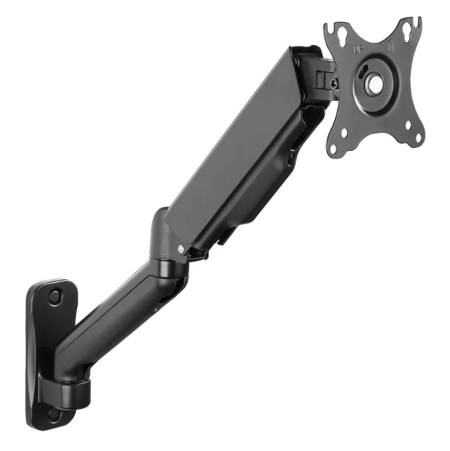 Neomounts wall mounted gas spring monitor arm (3 pivots VESA 100x100)