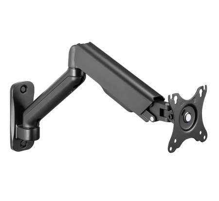 Neomounts wall mounted gas spring monitor arm (3 pivots VESA 100x100)