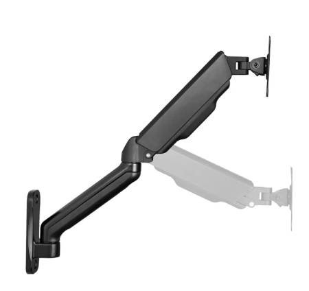 Neomounts wall mounted gas spring monitor arm (3 pivots VESA 100x100)