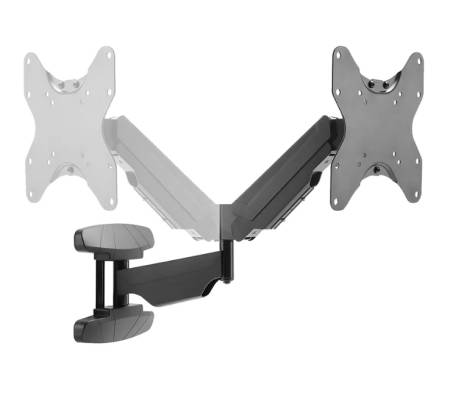 Neomounts wall mounted gas spring TV mount (3 pivots VESA 200x200)