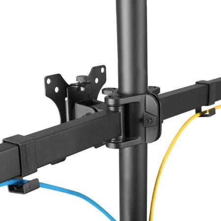 Neomounts Flat Screen Desk Mount (stand) for 3 screens