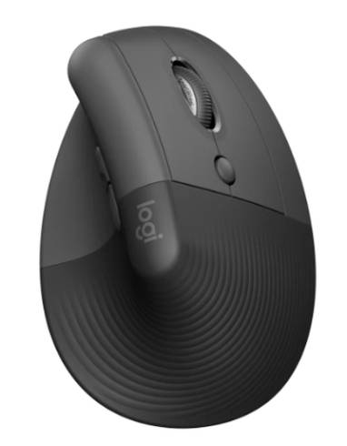 Logitech Lift Vertical Ergonomic Mouse - GRAPHITE / BLACK - EMEA