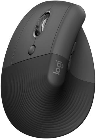 Logitech Lift Left Vertical Ergonomic Mouse - GRAPHITE / BLACK - EMEA