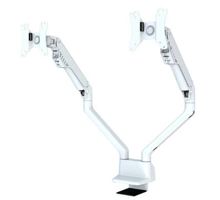 Neomounts Flat Screen Desk Mount (clamp/grommet) for 2 Monitor Screens
