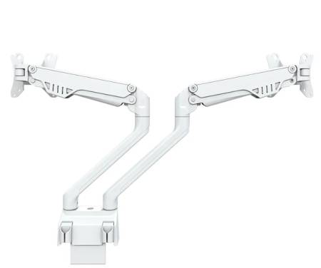 Neomounts Flat Screen Desk Mount (clamp/grommet) for 2 Monitor Screens