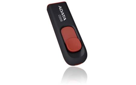 Adata 64GB C008 USB 2.0-Flash Drive Black