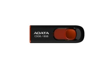 Adata 64GB C008 USB 2.0-Flash Drive Black