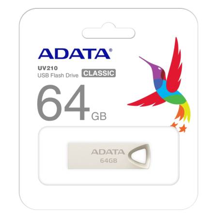 ADATA UV210 64GB USB 2.0 Gold