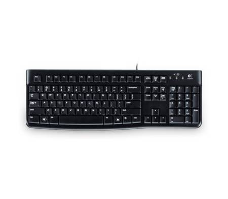 Logitech Keyboard K120 for Business - BLK - US INT'L - EMEA