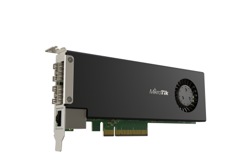 Рутер MikroTik CCR2004-1G-2XS-PCIe smart PCIe network interface High bracket