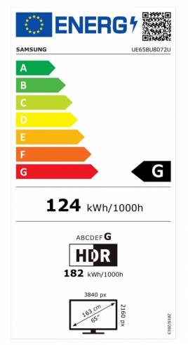 Samsung 65" 65BU8072 4K UHD LED TV