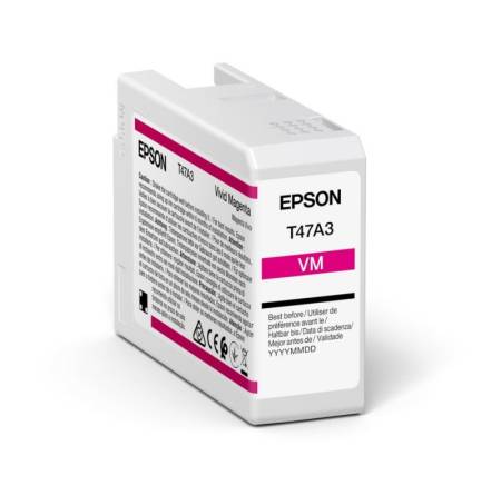 Epson Singlepack Vivid Magenta T47A3 UltraChrome Pro 10 ink 50ml