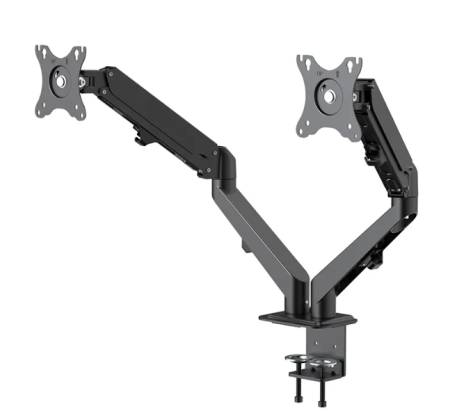 Neomounts Gas Spring Mount (clamp/grommet) for 2 Monitor Screens