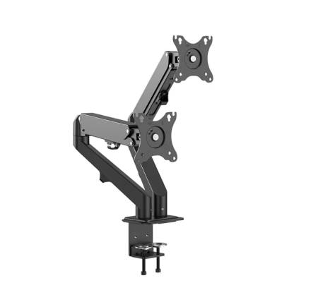 Neomounts Gas Spring Mount (clamp/grommet) for 2 Monitor Screens