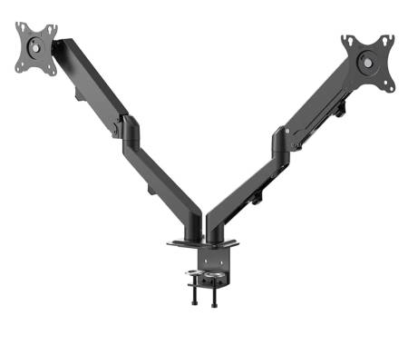 Neomounts Gas Spring Mount (clamp/grommet) for 2 Monitor Screens