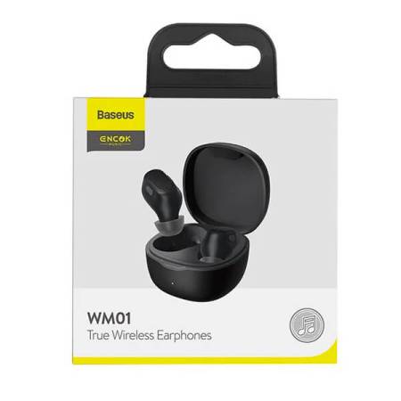 Безжични слушалки Baseus TWS Encok WM01