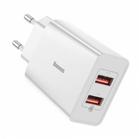 Зарядно устройство Baseus Speed mini USB двоен порт