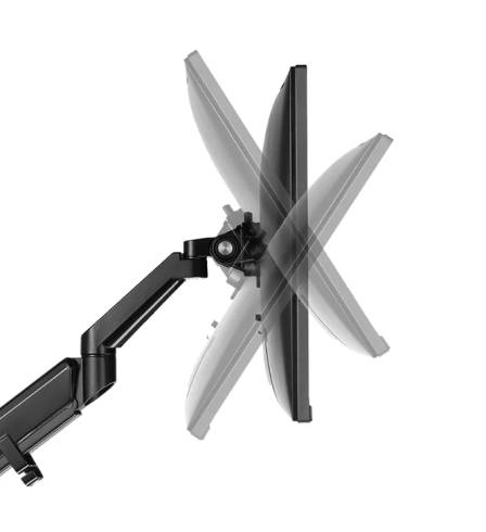 Neomounts Desk Mount ultra flat (clamp/grommet)